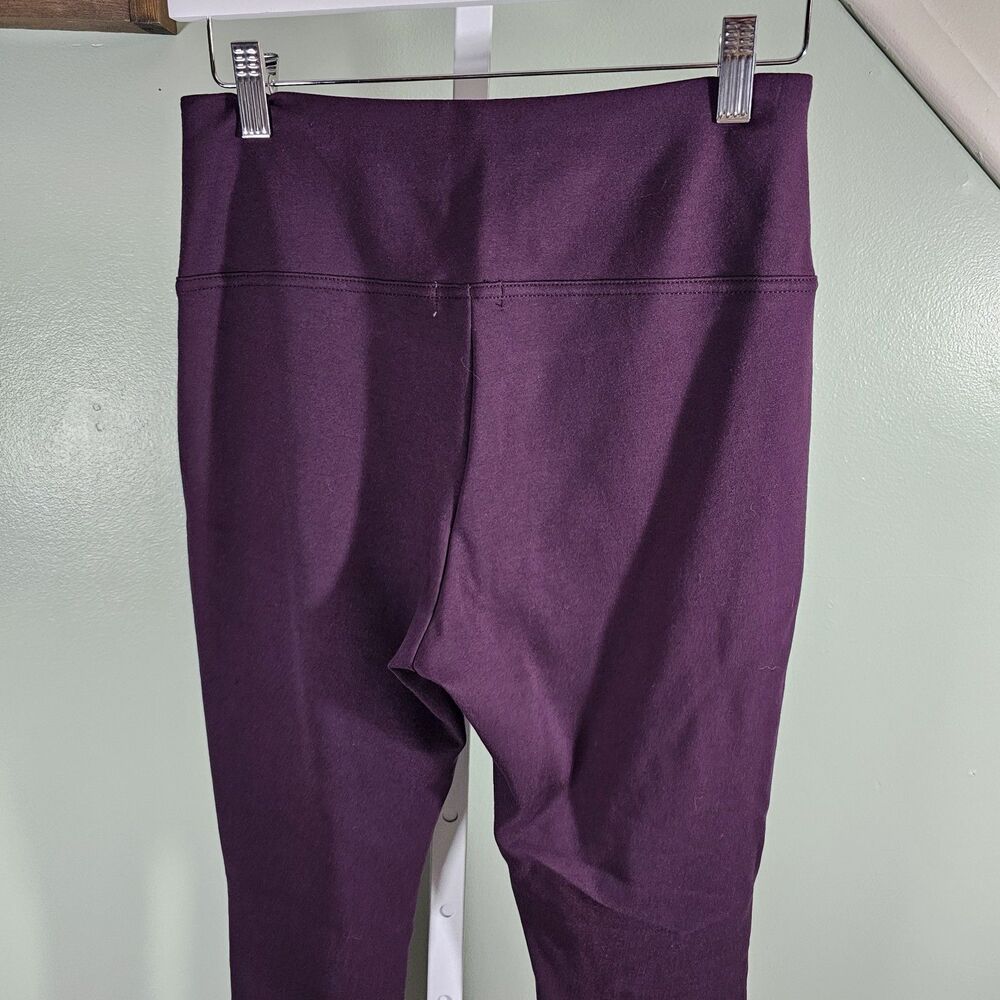 Eddie Bauer Women's Slim Tummy Panel Full Length Dress Leggings Purple Medium - Picture 5 of 7
